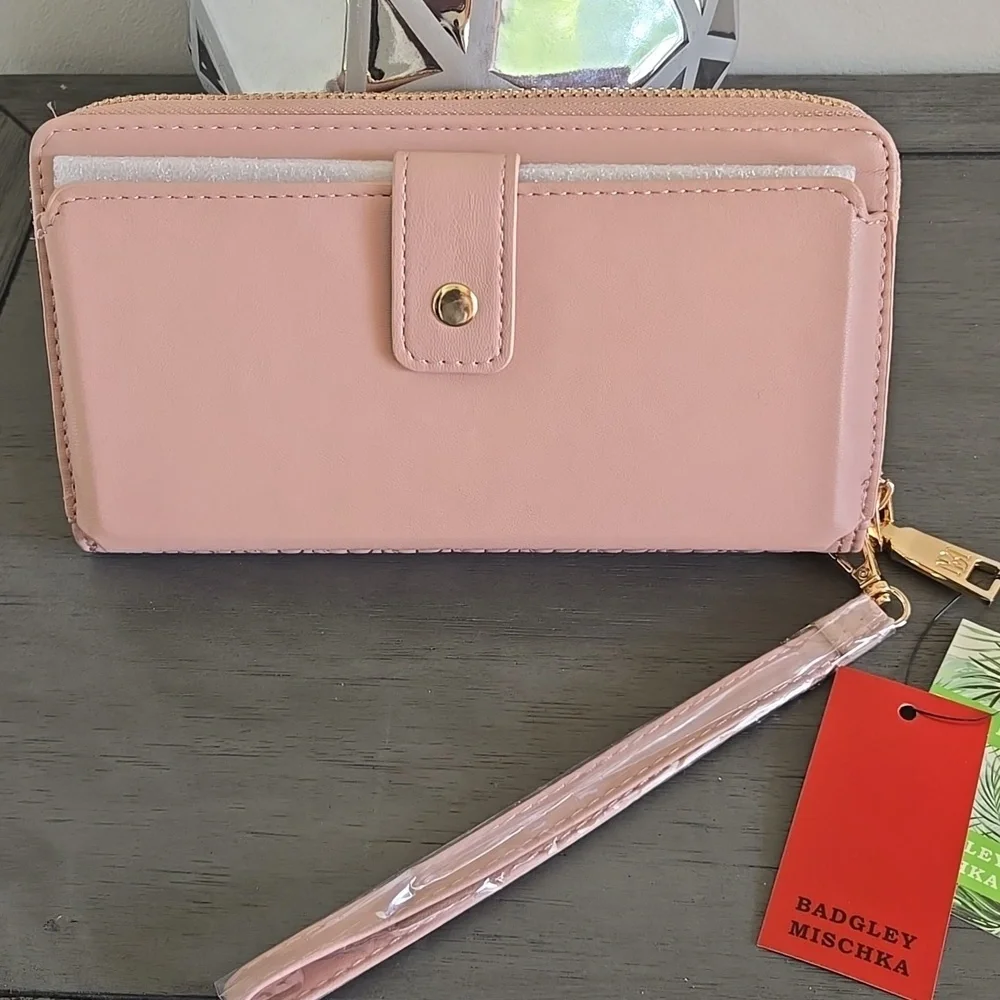 Badgley Mischka Wallet Rose
